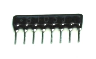8 pins array resistor