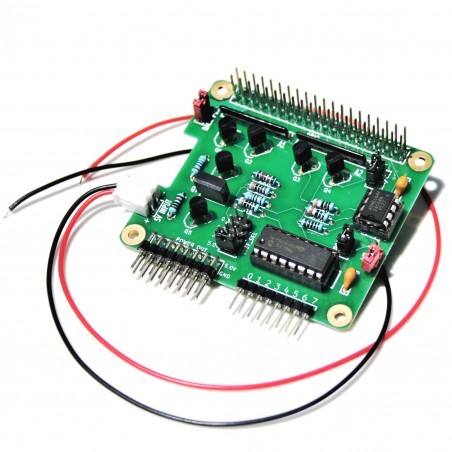 Raspberry PI HAT - 8 Channel ADC V1.1 - MCP3208 - SPI